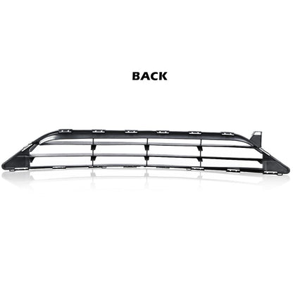 G-PLUS Front Bumper Grille Insert Compatible with Nissan Rogue 2017 2018 2019 Lower Radiator Hood Grill Assembly 622546FL0A