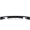 G-PLUS Lower Rear Bumper Diffuser Lip Decor Compatible with 12-18 BMW F30 F35 3-Series 328i M-Sport or Mtech