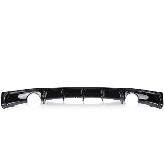 G-PLUS Lower Rear Bumper Diffuser Lip Decor Compatible with 12-18 BMW F30 F35 3-Series 328i M-Sport or Mtech