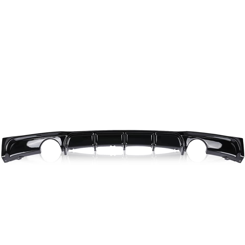 G-PLUS Rear Bumper Spoiler Air Vent Trim Cover Replacement for 2019-2021Bmw 3 Series G20 (Matte Black)