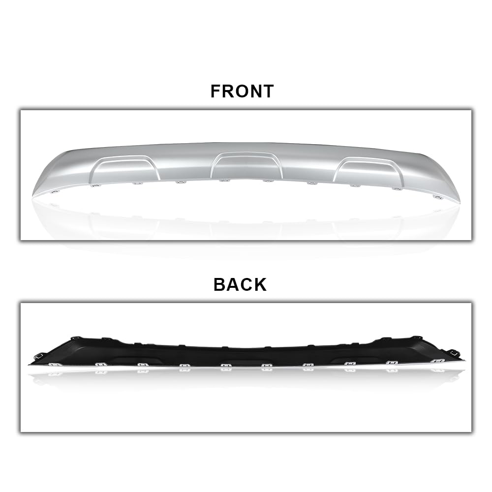 G-PLUS Silver Front Lower Valance Skid Plate Compatible with Chevy Trax 2017-2021 GM1095210 42392740