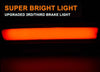 G-PLUS LED Third Brake Cargo Light Compatible With 2000-06 Chevy Suburban Tahoe GMC Yukon(ONLY For Liftgate Rear Doors),3RD Stop Tail Lamps (LED Strip Chrome Housing Red Lens)