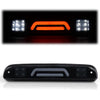 G-PLUS LED Third Brake Light Compatible with Ford F250 F350 F450 F550 Super Duty 1999-2016 Rear 3RD Cargo Led Tail Lamp Smoky Lens Black Housing Tersera Luz De Freno