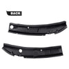 G-PLUS 2Pcs Windshield Wiper Cowl Vent Grille Grills Panel Hood Compatible with Ford Mustang GT SVT 1999 2000 2001 2002 2003 2004