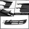 G-PLUS Front Right Bumper Grille Fog Light Cover, Compatible with Audi Q7 2007-2009 W/o S Line Package, Passenger Side, 4L0807682 3FZ, 4L080768201C
