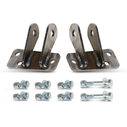 G-PLUS Front Shock Relocation/Extender Kit for Lowered Truck Compatible with Chevy C10 / C20 1963-1987