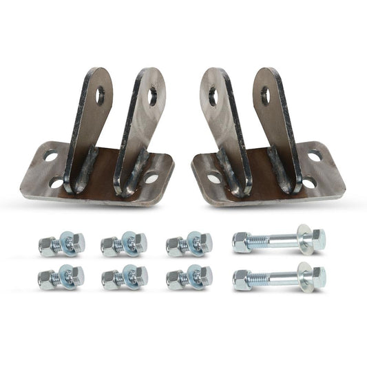 G-PLUS Front Shock Relocation/Extender Kit for Lowered Truck Compatible with Chevy C10 / C20 1963-1987