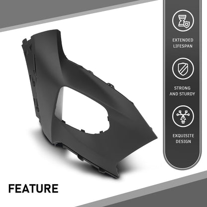 G-PLUS Front Bumper Cover Passenger Right Side Compatible with Chevy Trailblazer 2021-2022 NOT Fit RS Model 42749517, 42772012 Black