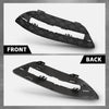 G-PLUS Pair Fog Light Cover Bezel Bumper Grille, Compatible with Benz C250 C300 C350 2012-2015, LH Driver & RH Right 2PCS, 2048851453, 2048851353