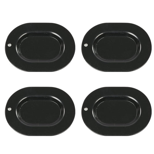 G-PLUS 4PCS Metal Trunk Floor Pan Drain Plug Plate Compatible with A-body/Chevelle/GTO/442/GS 1967-72,Camaro/Firebird 67-81 Fit for All GM Big Car & All GM from 67-77
