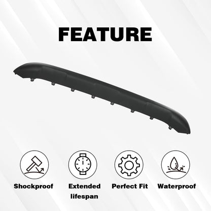 G-PLUS Front Lower Valance Skid Plate Board Guard Black Compatible with Toyota Rav4 2019-2023 527110R080B0 TO1095212