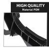 G-PLUS Front Left & Right Side Bumper Bracket Set Compatible with Toyota Corolla CE/LE/S 2003-2008 5211502061 Black