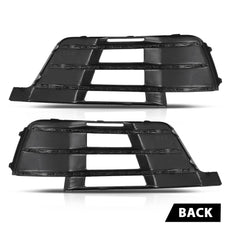 G-PLUS Fog Light Grille Covers 2PCS for Audi Q7 S-Line 2016-2019 Side View