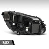 G-PLUS LED Headlight Left Driver Side Compatible with Benz C300 C43 W205 2019 2020 2021 2059066104, 2059066004 Black