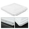 G-PLUS Replacement Roof Vent Cover Camper RV Trailer 14" x 14" Fit for Ventline pre-2008 and Elixir Style Pin 1994 and Newer White 2pcs, Accessories is not assembled