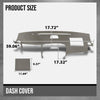 G-PLUS TPE Dash Cover Dashboard Compatible with LX GX470 2003-2009 w/Speaker Gray