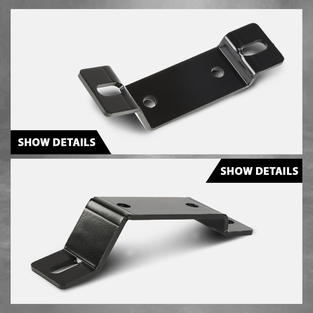 G-PLUS Front Sway Bar Brackets Lowered Compatible with Chevy C10 GMC Truck 1973-1987