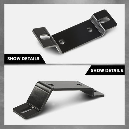 G-PLUS Front Sway Bar Brackets Lowered Compatible with Chevy C10 GMC Truck 1973-1987