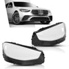 G-PLUS Left & Right Headlight Lens Headlamp Cover Compatible with Benz SClass W223 V223 Z223 Models 2020-2024