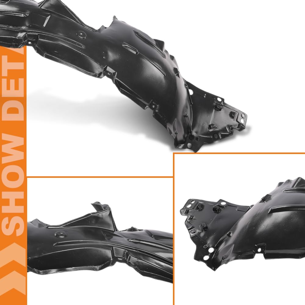 G-PLUS Front Driver and Passenger Side Fender Liner Set Compatible with Kia Sorento 2019-2020 86820C6500, 86810C6500, KI1249160, KI1248160 2PCS Black