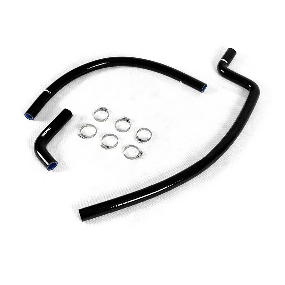 G-PLUS Engine Radiator Coolant Hoses and Clamp Kit Compatible with 1996-1999 Polaris Sportsman 500 .5411410, 8450050-305, 5411072, 3084938, 3085857 7080614. Black
