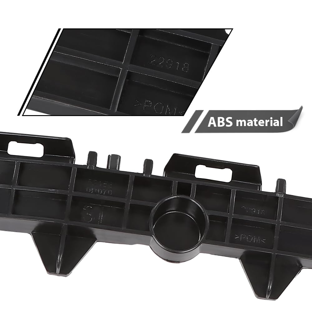 G-PLUS Rear Left & Right Side 1pair Bumper Brackets Compatible with 2019-2021 Toyota RAV4 521550R070, 521560R070, TO1143129, TO1142129