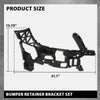 G-PLUS Bumper Retainer Set Front Compatible with Benz C250 4Matic Base 2012-2015,Fit Benz C300 2012-2014,Fit Benz C350 2012-2015 2048854265
