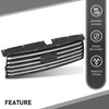 G-PLUS Front Bumper Grille Compatible with Subaru Forester 2006-2008 91121SA082, SU1200136