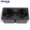 G-PLUS Floor Mounted Console Dual Cup Holder Insert Compatible with Silverado/Sierra 1500 2007-2013 19154712 Black