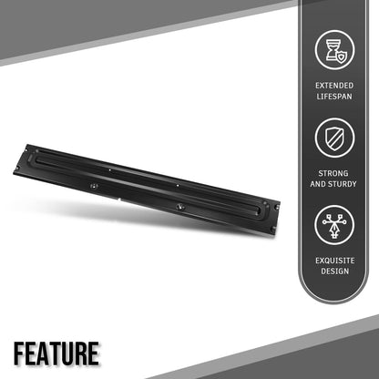 G-PLUS Tailgate Plate Access Panel Compatible with Ford F250 F350 Super Duty 1999-2016 Fit Styleside Models Only FO1900121, FO1905102 Black