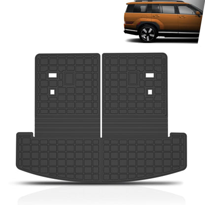 G-PLUS TPE Floor Mats Fit Hyundai Santa Fe 2024-2025 Truck Accessories Cargo Liners All Weather Protection 1PCs Black Alfombras para Carro