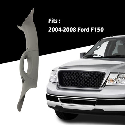 G-PLUS Front A Pillar Trim Handle Compatible with 2004-2008 F150, RH Passenger Side Inside Grab Handle 4L3Z1503598AAC(Grey)