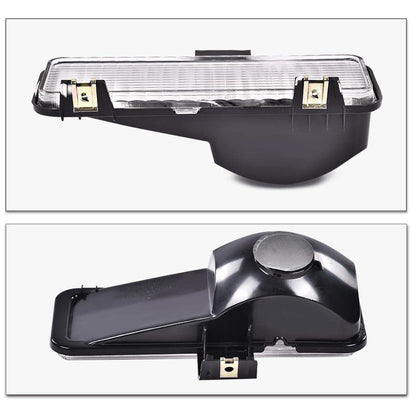 G-PLUS Front Turn Signal Light Assembly Compatible with Chevy Suburban 1981-1982 Fit Chevy Blazer PU Fit GMC Jimmy Suburban PU Driver Left Passenger Right Side Clear Lens