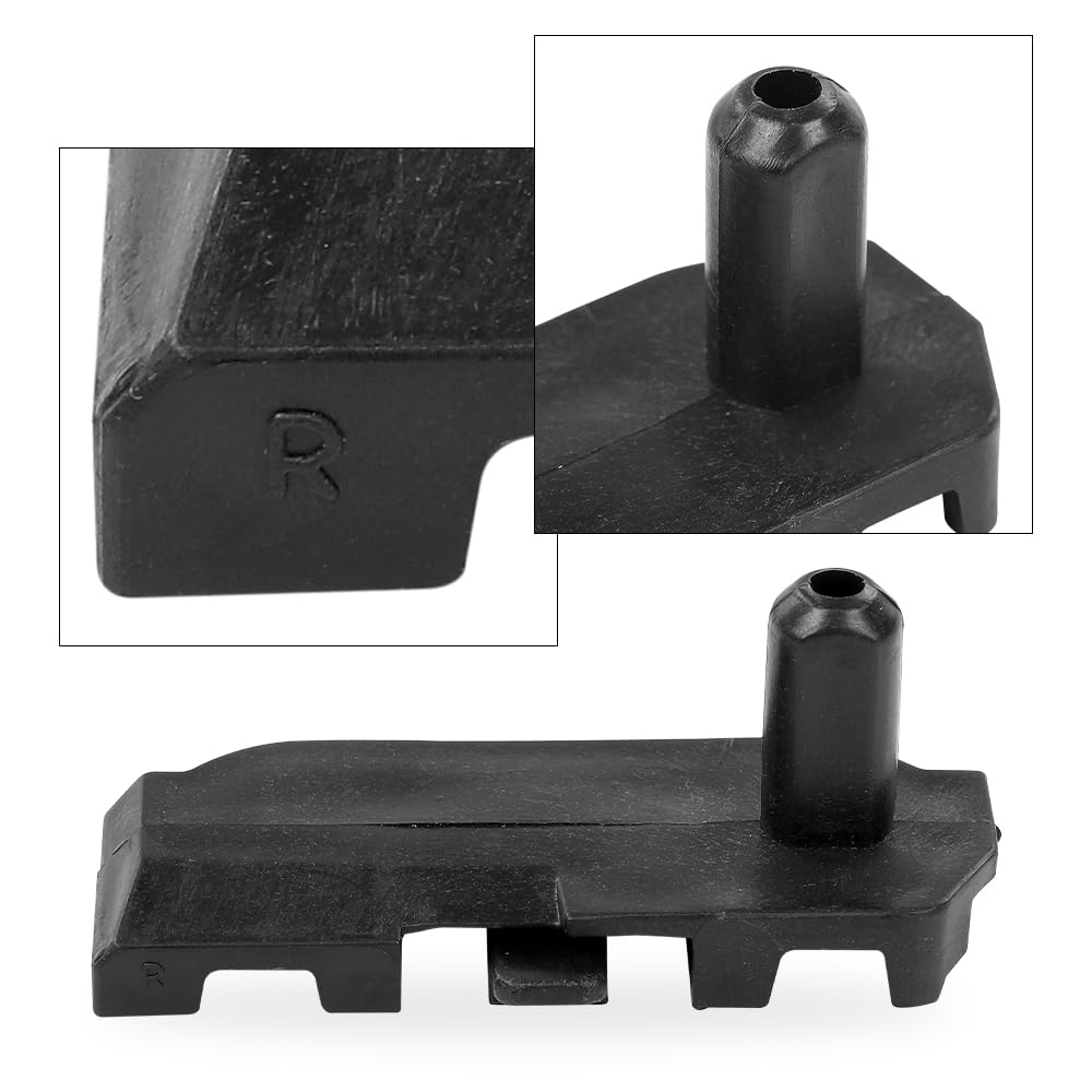 G-PLUS Upper Radiator Insulator Mount Bracket 2pcs Compatible with Chevy Malibu 2016-2022/Fits Buick Lacrosse 2017-2019 23336339 23336340