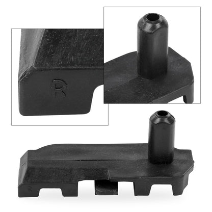 G-PLUS Upper Radiator Insulator Mount Bracket 2pcs Compatible with Chevy Malibu 2016-2022/Fits Buick Lacrosse 2017-2019 23336339 23336340