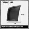 G-PLUS Pair Bumper Corner Cover, Compatible with Subaru Impreza WRX/WRX STI 2008-2014, Left Driver & Right Passenger Side 2PCS, 57739FG010, 57739FG020