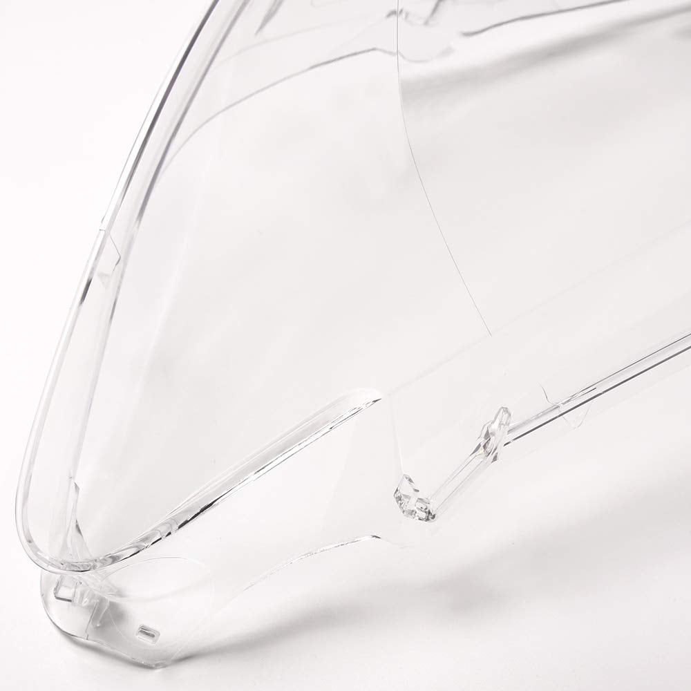 G-PLUS Clear Lens Headlight Headlamp Lense Cover, Compatible With BMW F01 F02 7 Series 740i 740Li 750i 750Li 760i 760Li 2009-2015, Replacement Left Right Side 1 Pair
