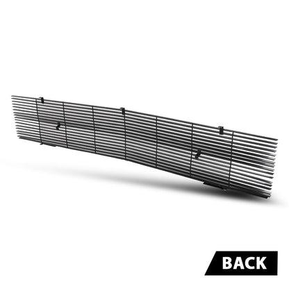 G-PLUS Chrome Billet Grille Compatible with Chevy GMC C/K Pickup Suburban Blazer Jimmy 1981-1988 Main Upper Stainless Steel Front Grill Insert (Phantom Style w/Stacked Lights)