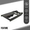 G-PLUS Console Shift Plate Manual Trans Compatible with Chevy Corvette C4 1994 1995 1996 Black