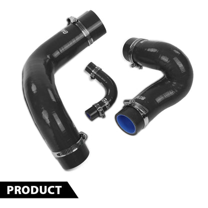 G-PLUS Radiator Hose Set Upper Lower and Bypass Hoses Compatible with John Deere Models Black
