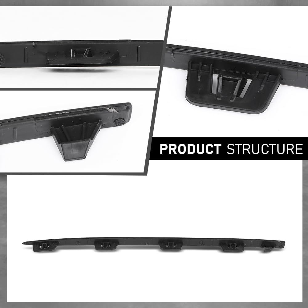 G-PLUS Front Left Bumper Trim Molding, Compatible with Benz A220 A250 2019-2022 With AMG Styling Package, Fit Benz A35 AMG 2020-2022, Driver Side, 1778854303, MB1046162