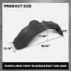 G-PLUS Fender Liner Front Passenger Right Side Compatible with Audi A6 S6 2017-2018 4G0821134F, AU1249149