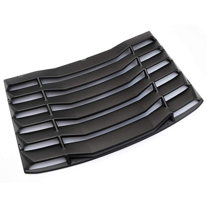 G-PLUS Replacement for Chevy Camaro 2016 2017 2018 2019 Rear Window Louvers Replacement Windshield Sun Shade Cover Lambo Style Matte Black