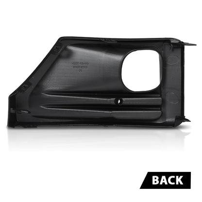 G-PLUS Front Right Fog Light Bezel Compatible with Toyota RAV4 Adventure/TRD Off-Road 2019-2023 521270R170, TO1039226 Black