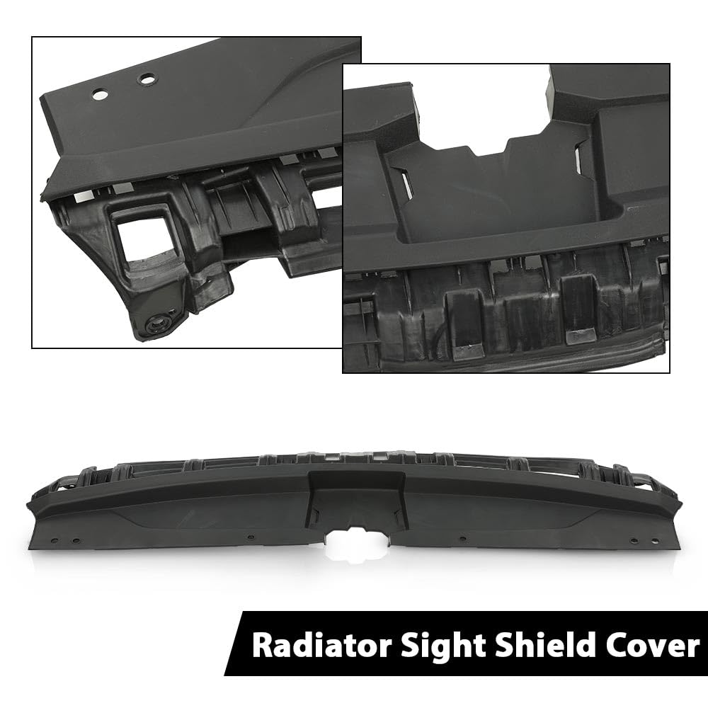 G-PLUS Front Upper Bumper Grille & Radiator Sight Shield Cover Compatible with Kia Forte 2019-2021 KI1224116 KI1200205 86370M7000 86350M7010