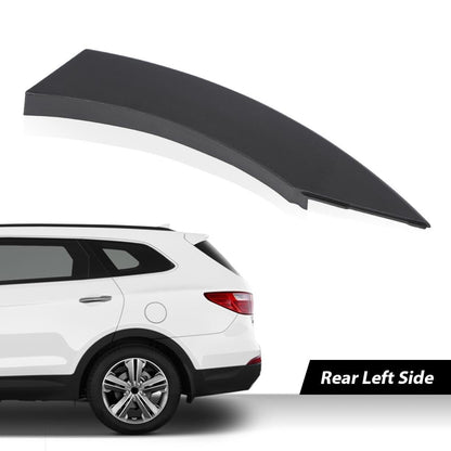 G-PLUS Left Rear Fender Molding Wheel Flare Garnish Compatible With Hyundai Santa Fe Sport 2.0L&2.4L US 2013-2018, 87741 4Z000 877414Z000