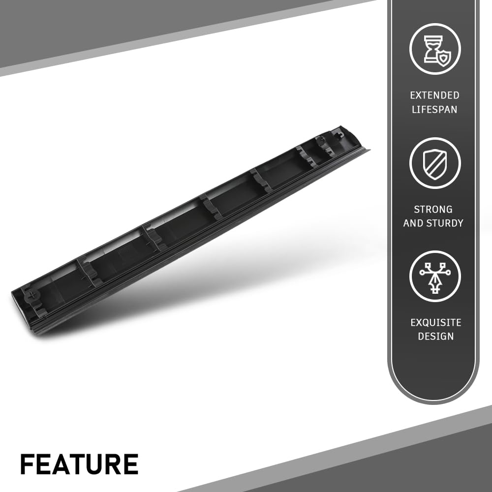 G-PLUS Front Left Door Body Moulding Trim Compatible with LR3 2005-2009, Compatible with LR4 2010-2016 Black