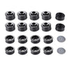G-PLUS Body Mounts in Polyurethane PU Compatible with 1999-2017 F250 F350 Super Duty 2WD/4WD,Body Cab Mounts Bushings Kit (Black)