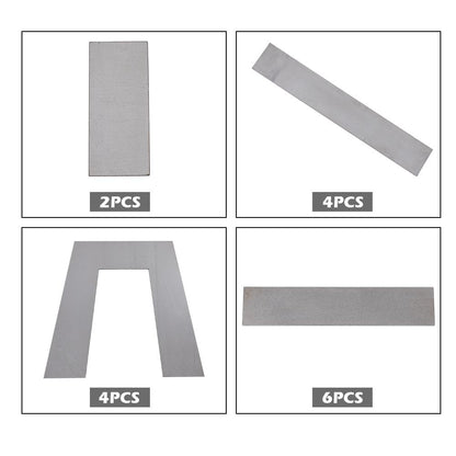 G-PLUS Weld on Lowering Truck Under Bed Frame 10" Tall Step C Notch Kit 2" Wide