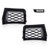 G-PLUS Front Bumper Caliper Air Duct Compatible with 2003-2007 Chevy Silverado 1500 SS-Style Left & Right Pair (Gray)